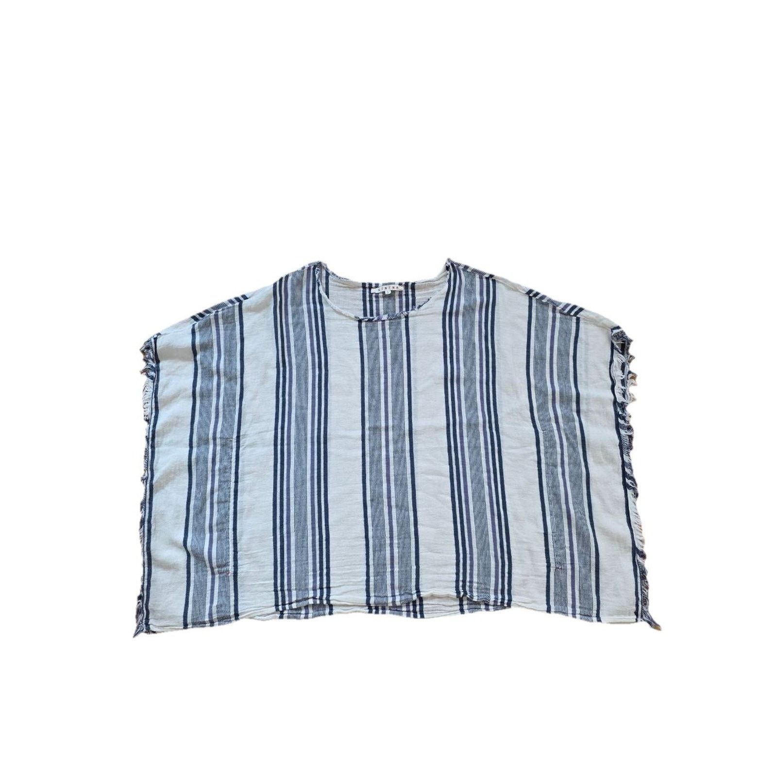 Xirena Xirena Boho Poncho Cotton Small A001827 Size ONE SIZE - 2 Thumbnail