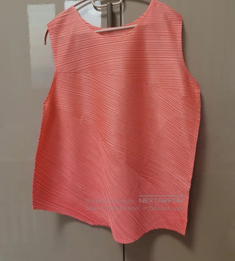 Issey Miyake Pink Vest