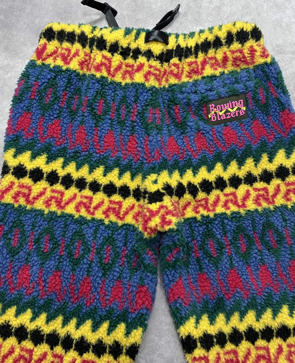 Rowing Blazers Rowing Blazers Fleece Fairisle Jogger Après-Ski Pants Size US 34 / EU 50 - 2 Thumbnail