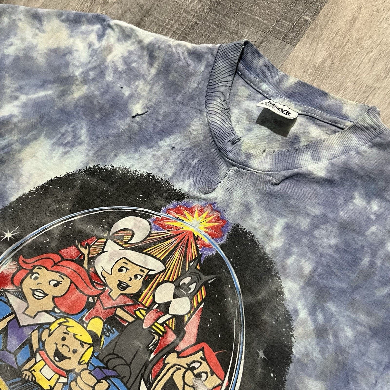 Fruit Of The Loom The Jetsons Vintage 1990s T Shirt Hanna Barbara Production Size US M / EU 48-50 / 2 - 5 Thumbnail