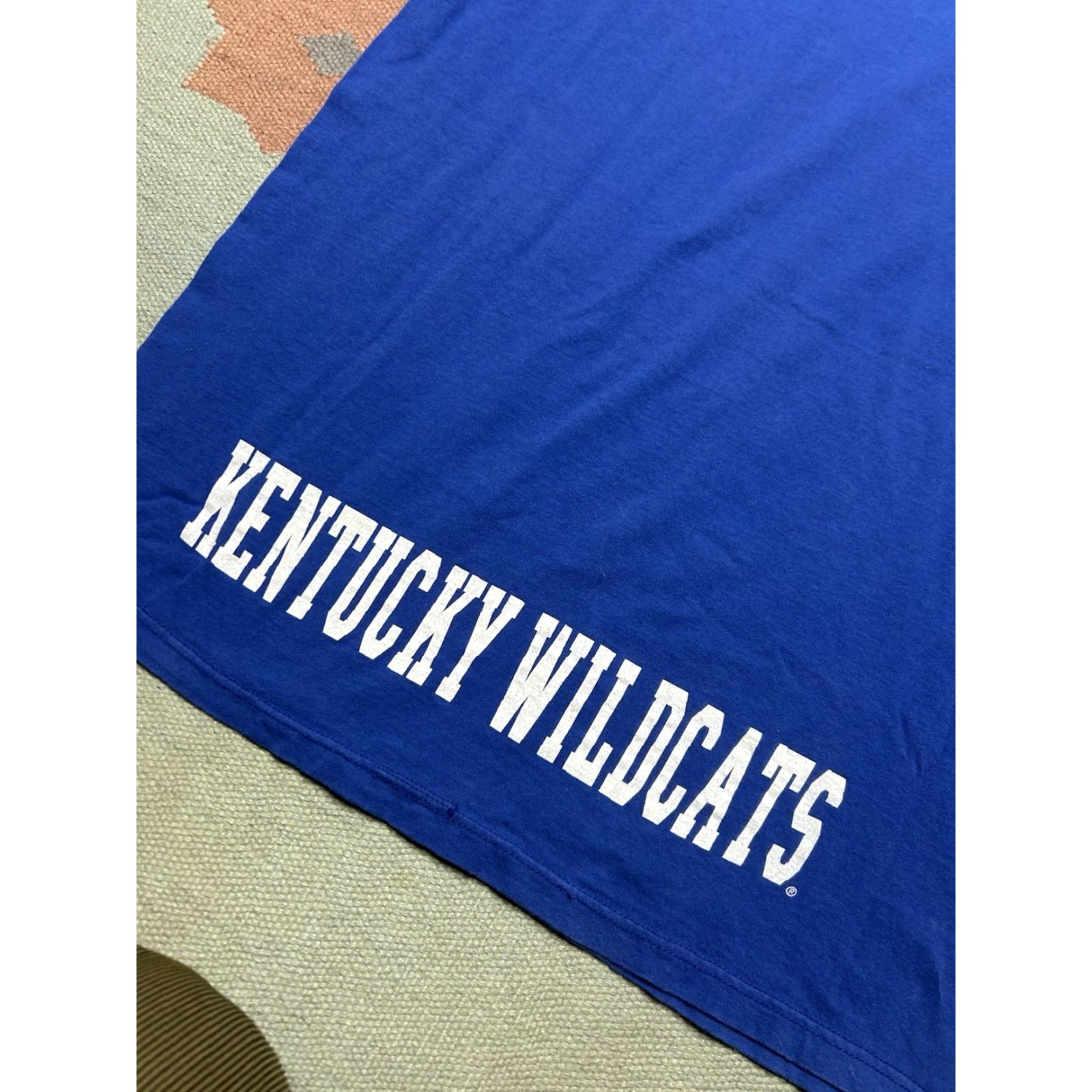 Vintage VINTAGE Kentucky University Wildcats College T-Shirt Men Adult Large Blue Graphic Shirt Size US L / EU 52-54 / 3 - 5 Thumbnail