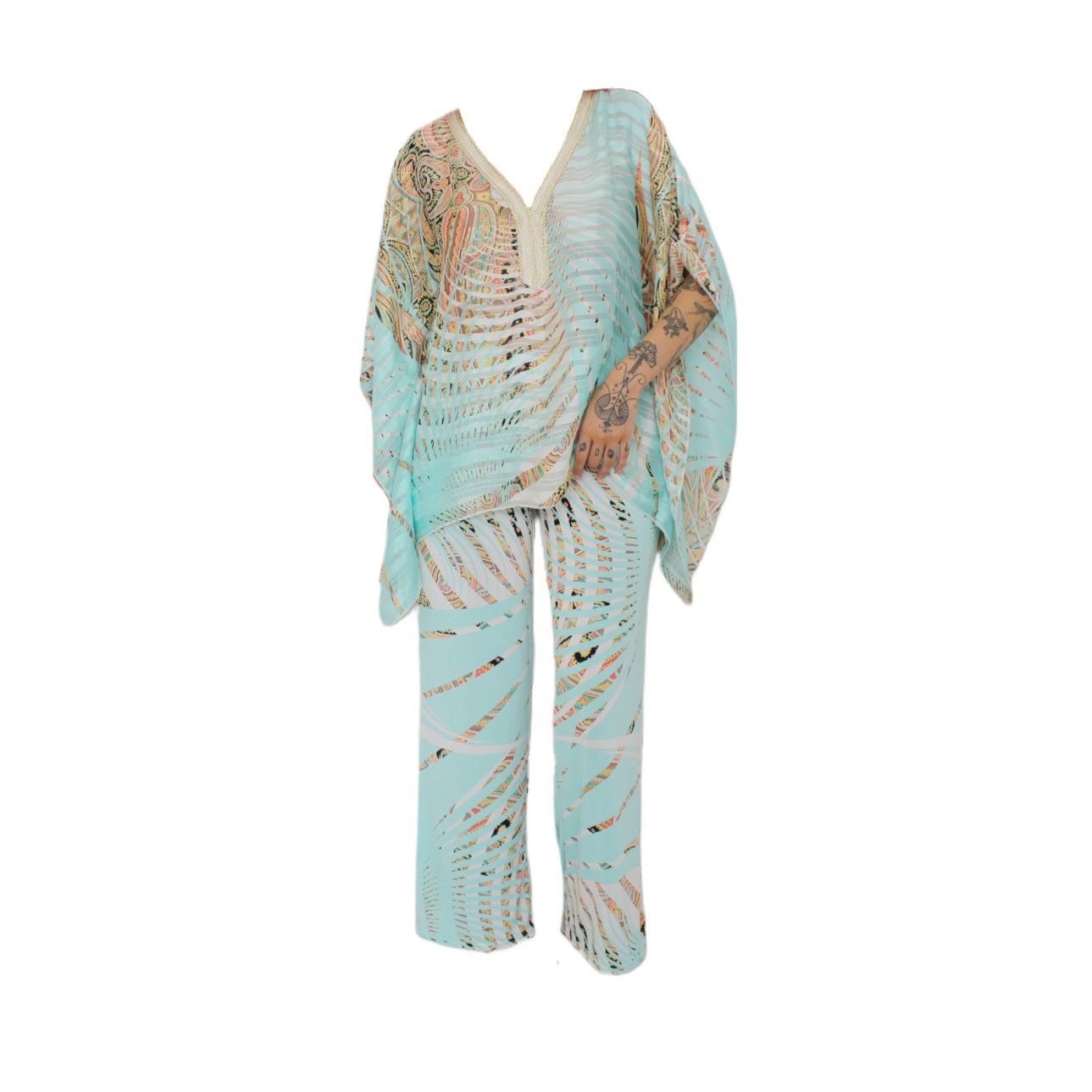 🐬PAISLEY TEAL SET🐬