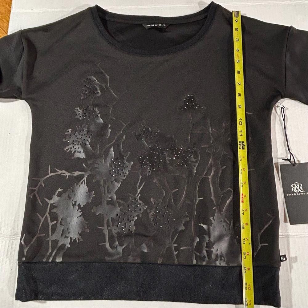 Rock & Republic Rock & Republic Long Sleeve Studded Scuba Floral, Medium Size M / US 6-8 / IT 42-44 - 8 Thumbnail