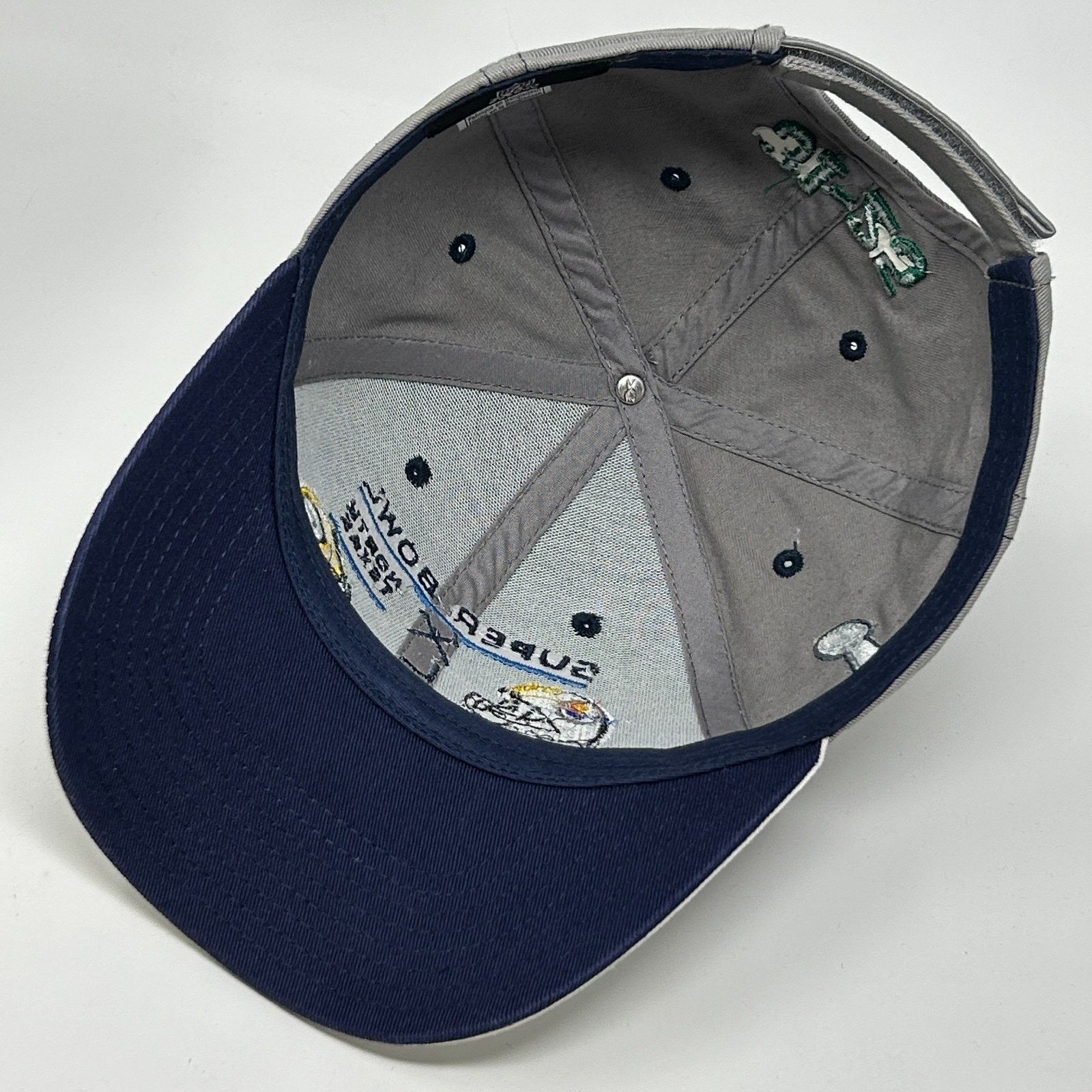 Reebok Super Bowl XLV Hat Baseball Cap Green Bay Packers Gray Size ONE SIZE - 4 Thumbnail