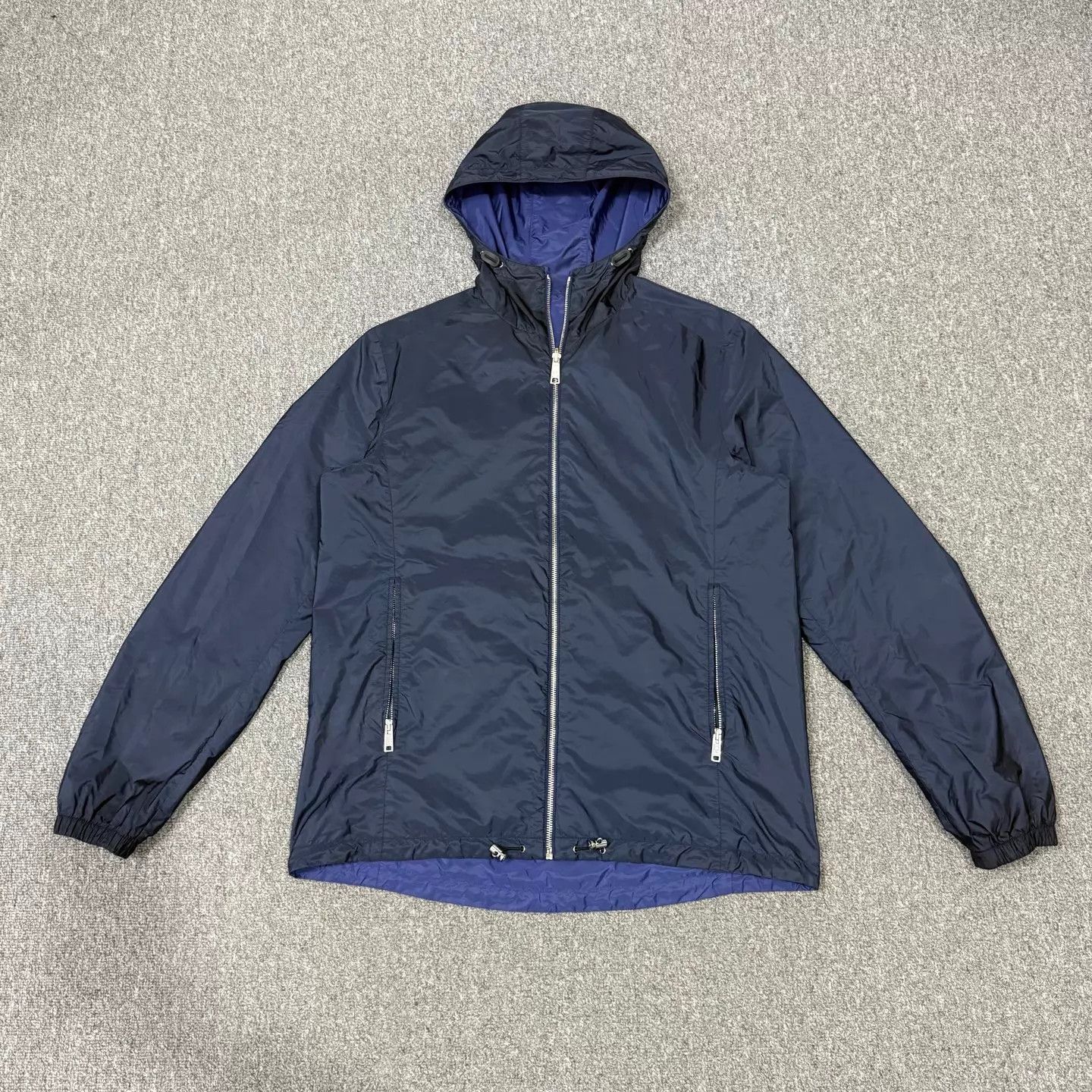 Prada PradaReversibleBlueTriangleLogoNylonJacket5495New Size US L / EU 52-54 / 3 - 2 Thumbnail