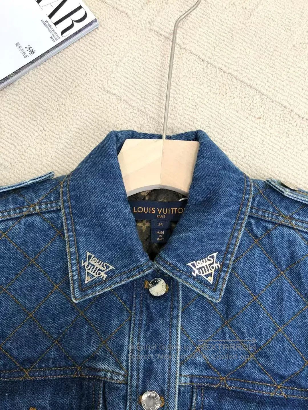 Louis Vuitton Louis Vuitton Blue Denim Jacket. Size XXS / US 00 / IT 34 - 2 Thumbnail
