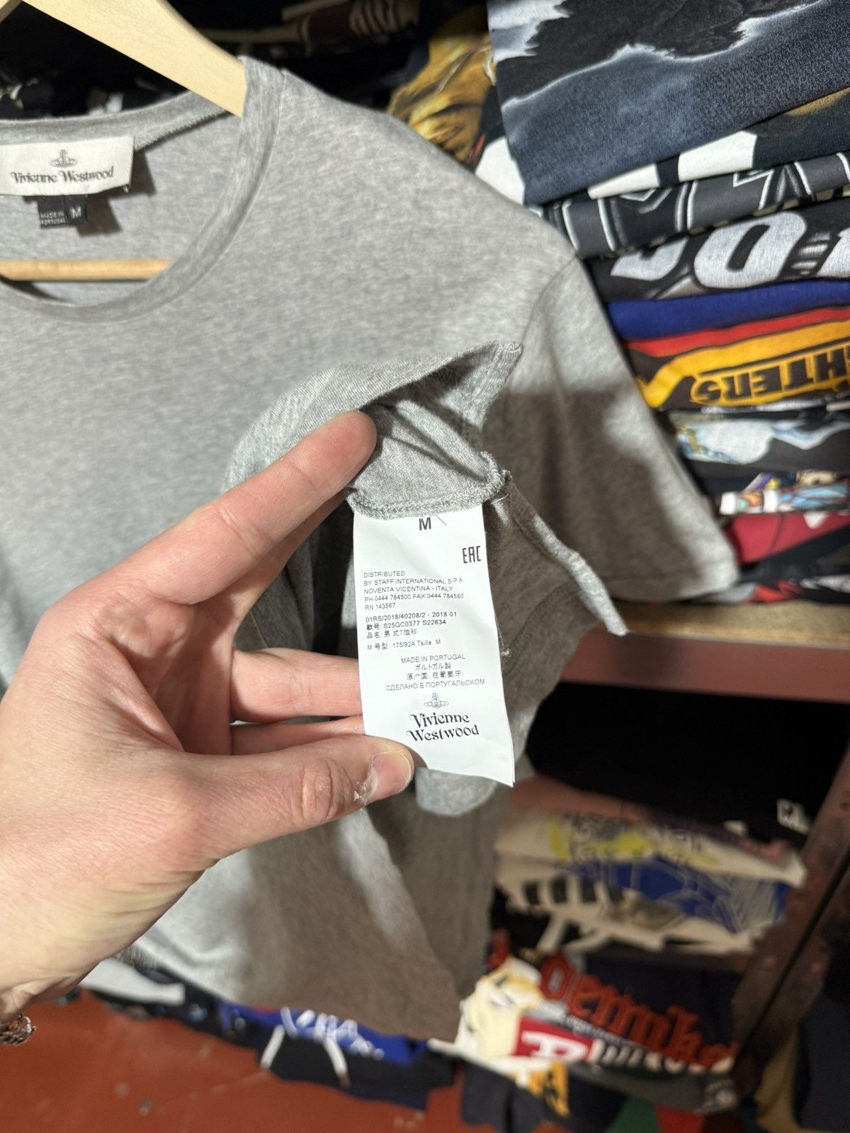 Vivienne Westwood 🔥LASTDROP🔥 Vivienne Westwood Classic Orb Logo T-shirt Hype Size US M / EU 48-50 / 2 - 4 Thumbnail