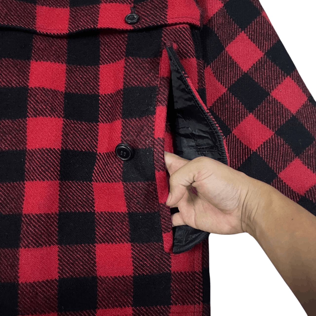 Filson Vintage Eddie Bauer Double Mackinaw Cruiser Wool Jacket Size US M / EU 48-50 / 2 - 19 Thumbnail