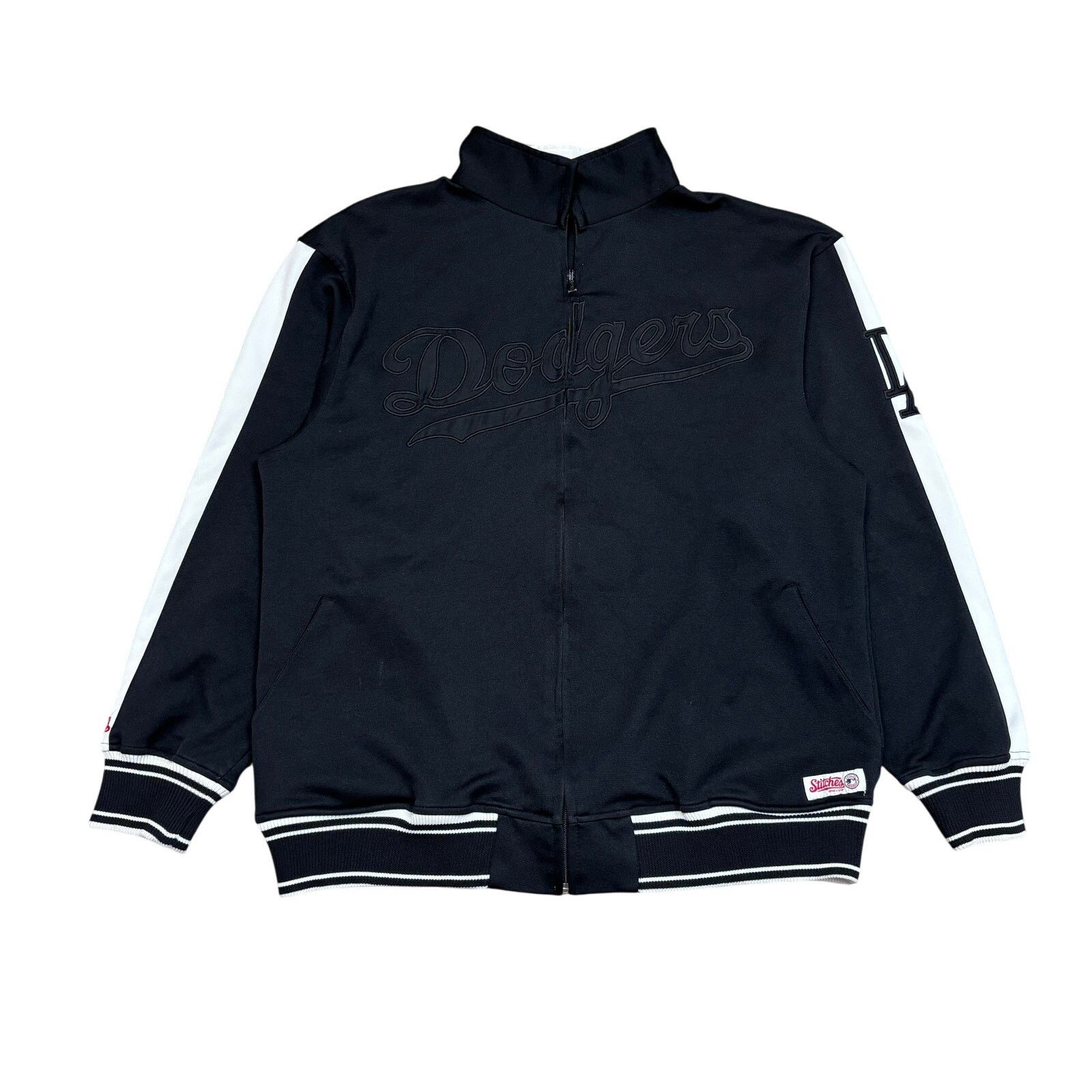 Other Stitches MLB LA Dodgers Embroidered Black Full Zip Sweater M Size US M / EU 48-50 / 2 - 1 Thumbnail
