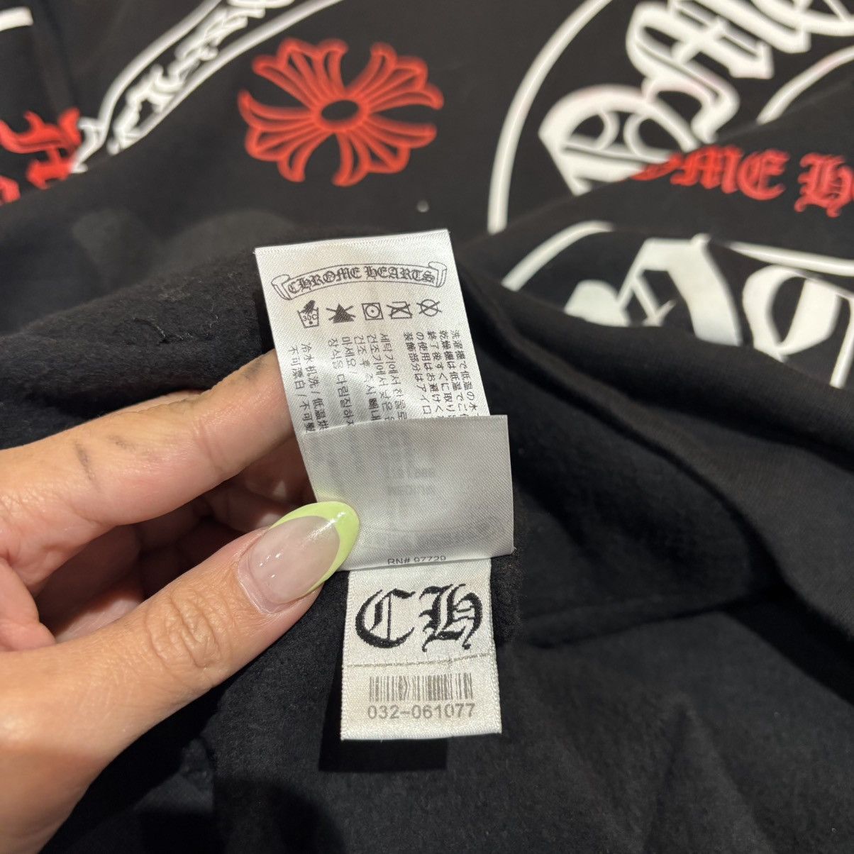 Chrome Hearts Chrome Hearts Stencil Hoodie Size US M / EU 48-50 / 2 - 7 Thumbnail