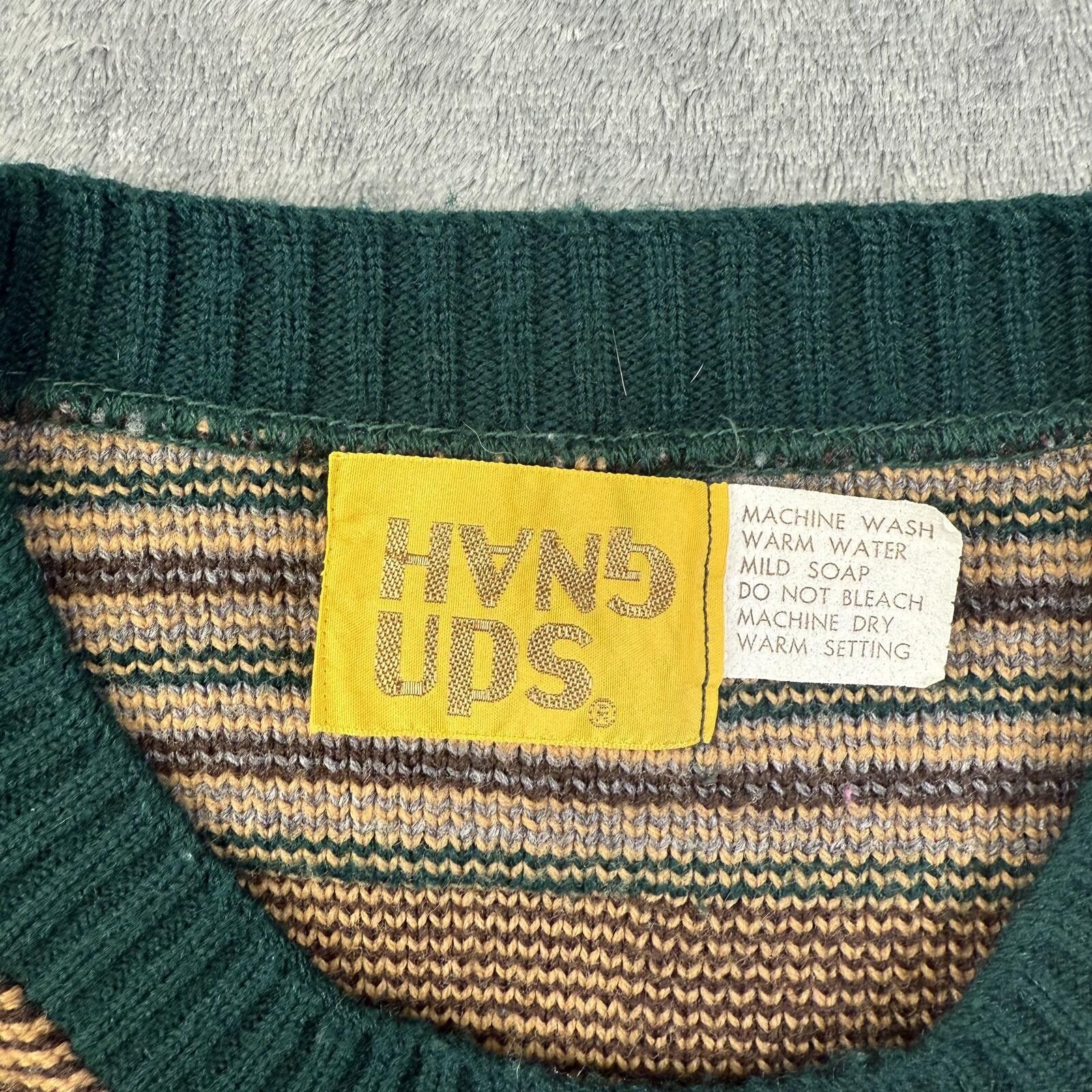 Other Hang Ups Vintage Checkered Kint Sweater Size US XS / EU 42 / 0 - 3 Thumbnail