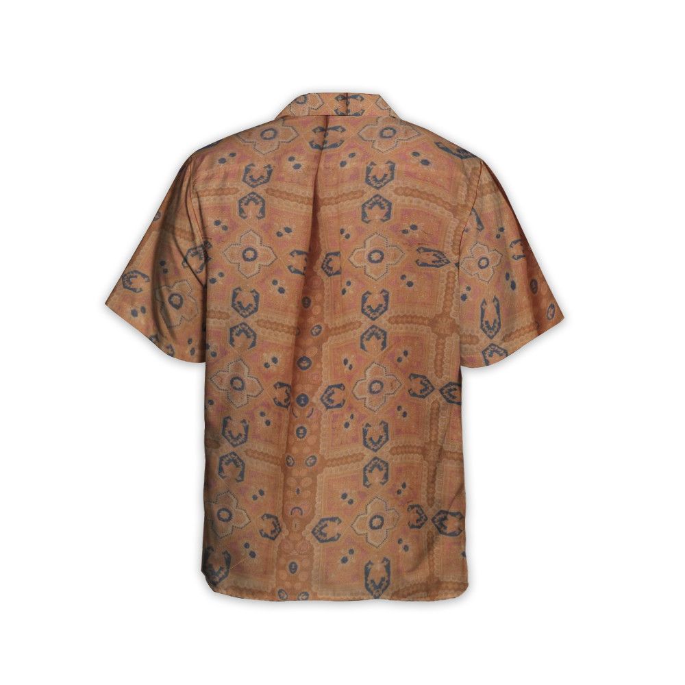 Designer Bowling Shirt with Voyage Imaginaire Print Size US L / EU 52-54 / 3 - 4 Thumbnail
