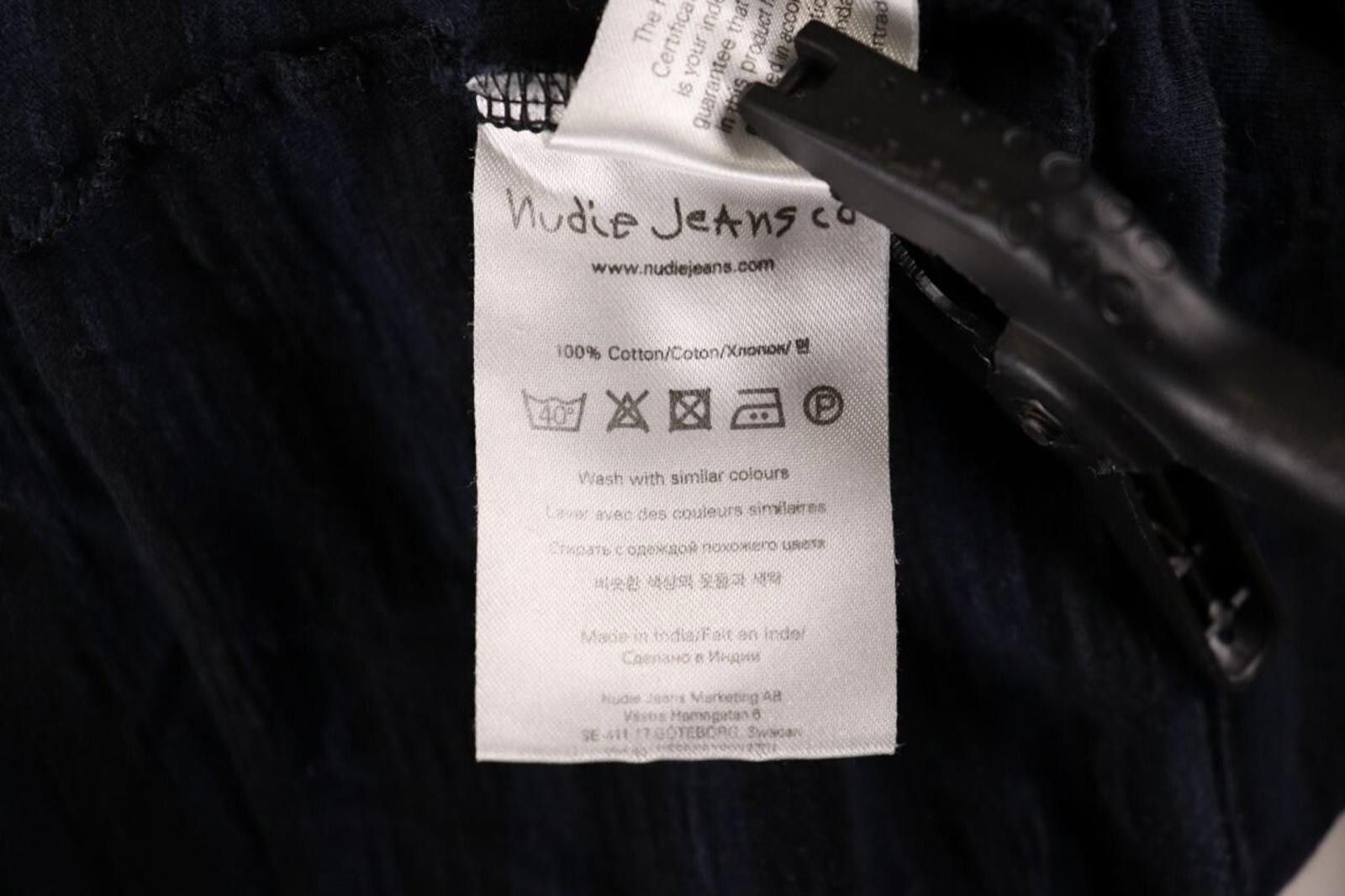 Nudie Jeans Nudie Jeans Black Stripe Long Sleeve Top Shirt Size M Size M / US 6-8 / IT 42-44 - 10 Thumbnail
