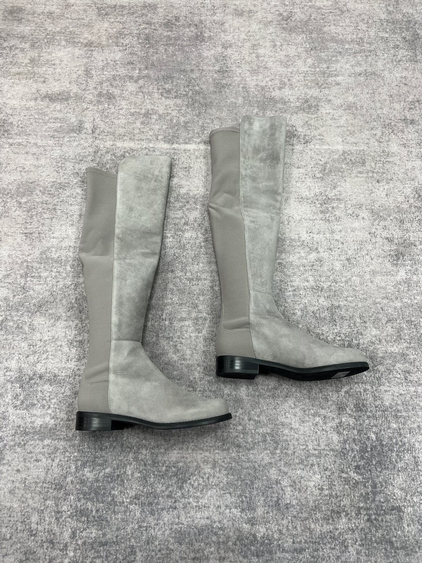 Stuart Weitzman gray over-the-knee boots by stuart weitzman Size US 6 / IT 36 - 1 Thumbnail