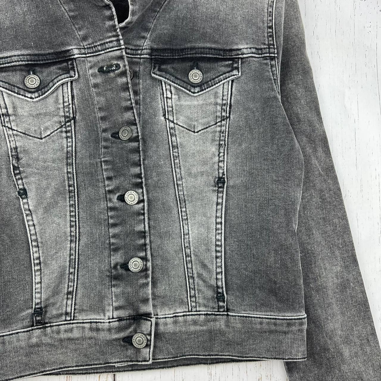 Mavi Mavi Small Cropped Fit Stretchable Denim Jeans Jacket Size S / US 4 / IT 40 - 4 Thumbnail