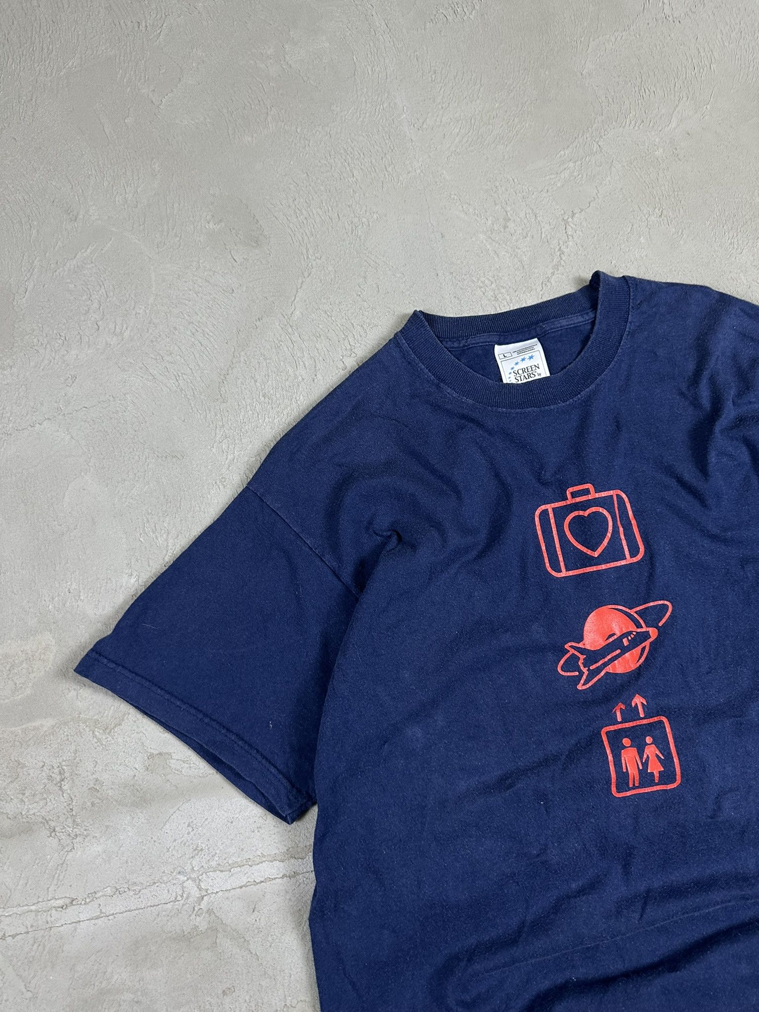 Band Tees × Vintage 2001 U2 Elevation Tour Rock Band Promo T-shirt Size US L / EU 52-54 / 3 - 8 Thumbnail