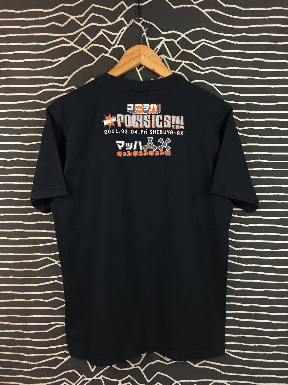 Band Tees Vtg Polysics Japanese New Wave Band Shibuya AX Concert Tee Size US M / EU 48-50 / 2 - 5 Thumbnail
