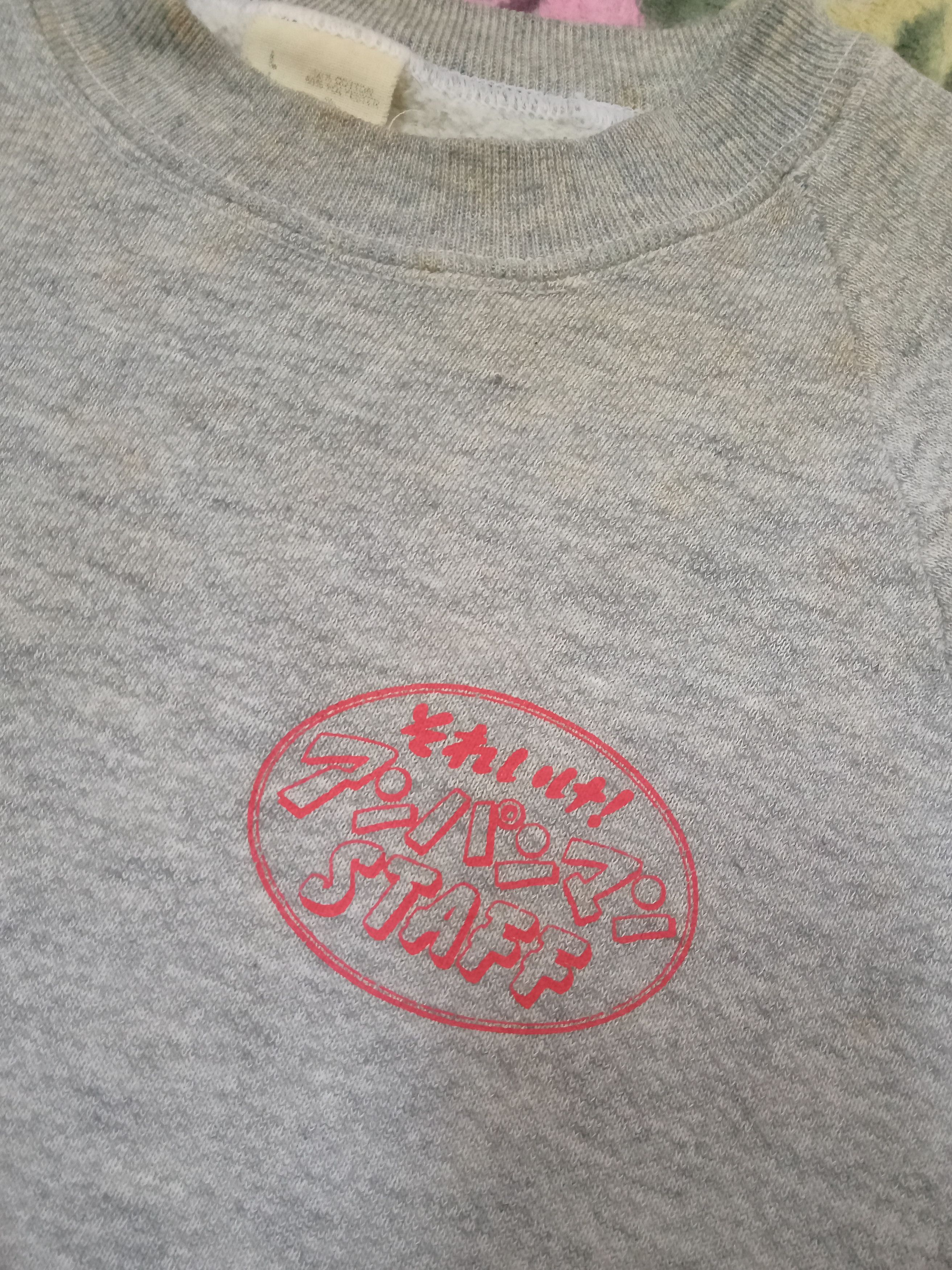 Fruit Of The Loom × Vintage Anpanman Event Staff Distressed Vintage Sweatshirt Size US L / EU 52-54 / 3 - 7 Thumbnail