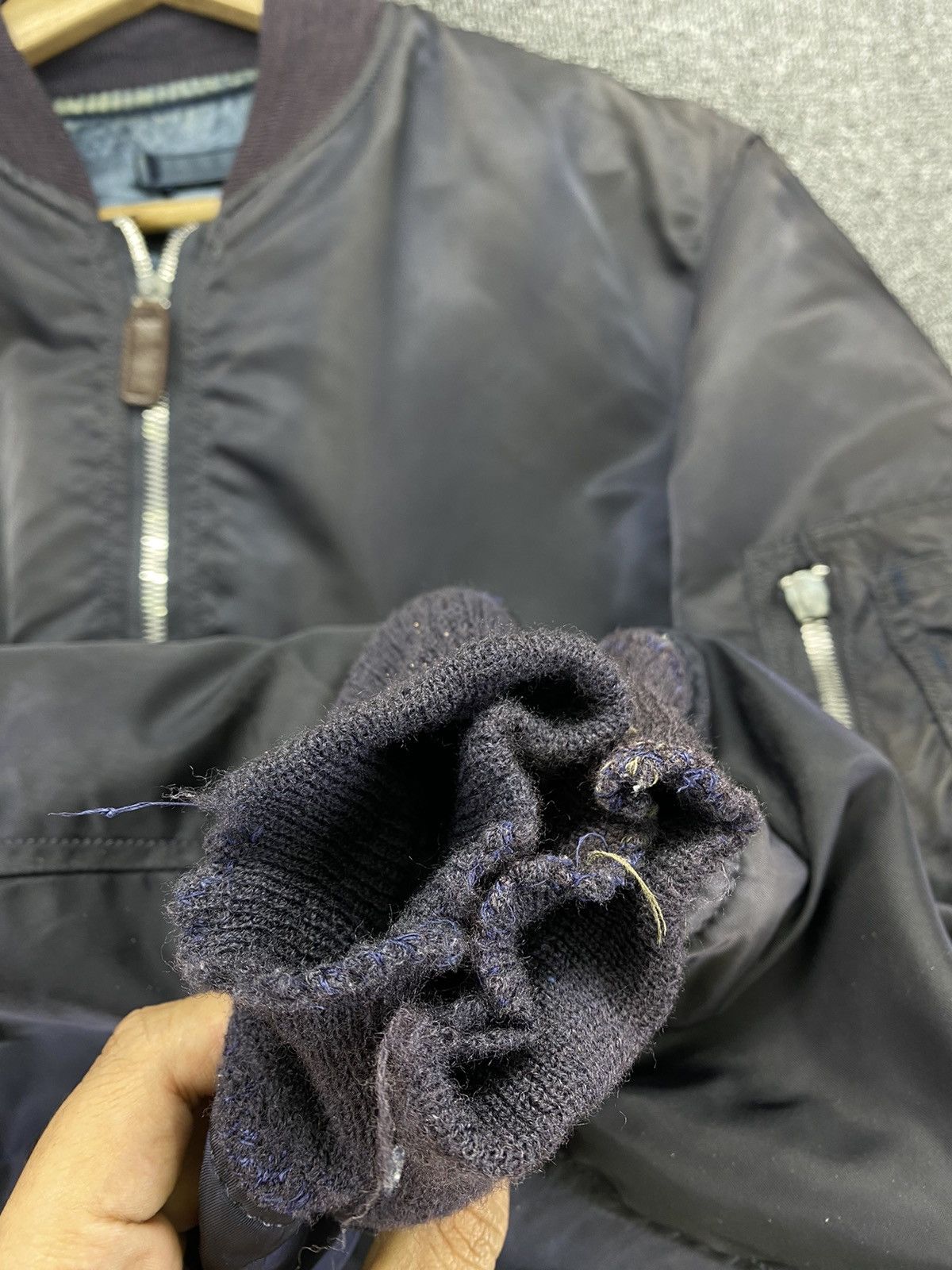 Alpha Industries Vintage Alpha Industries Utility L-2B Bomber Jacket Size M / US 6-8 / IT 42-44 - 23 Thumbnail