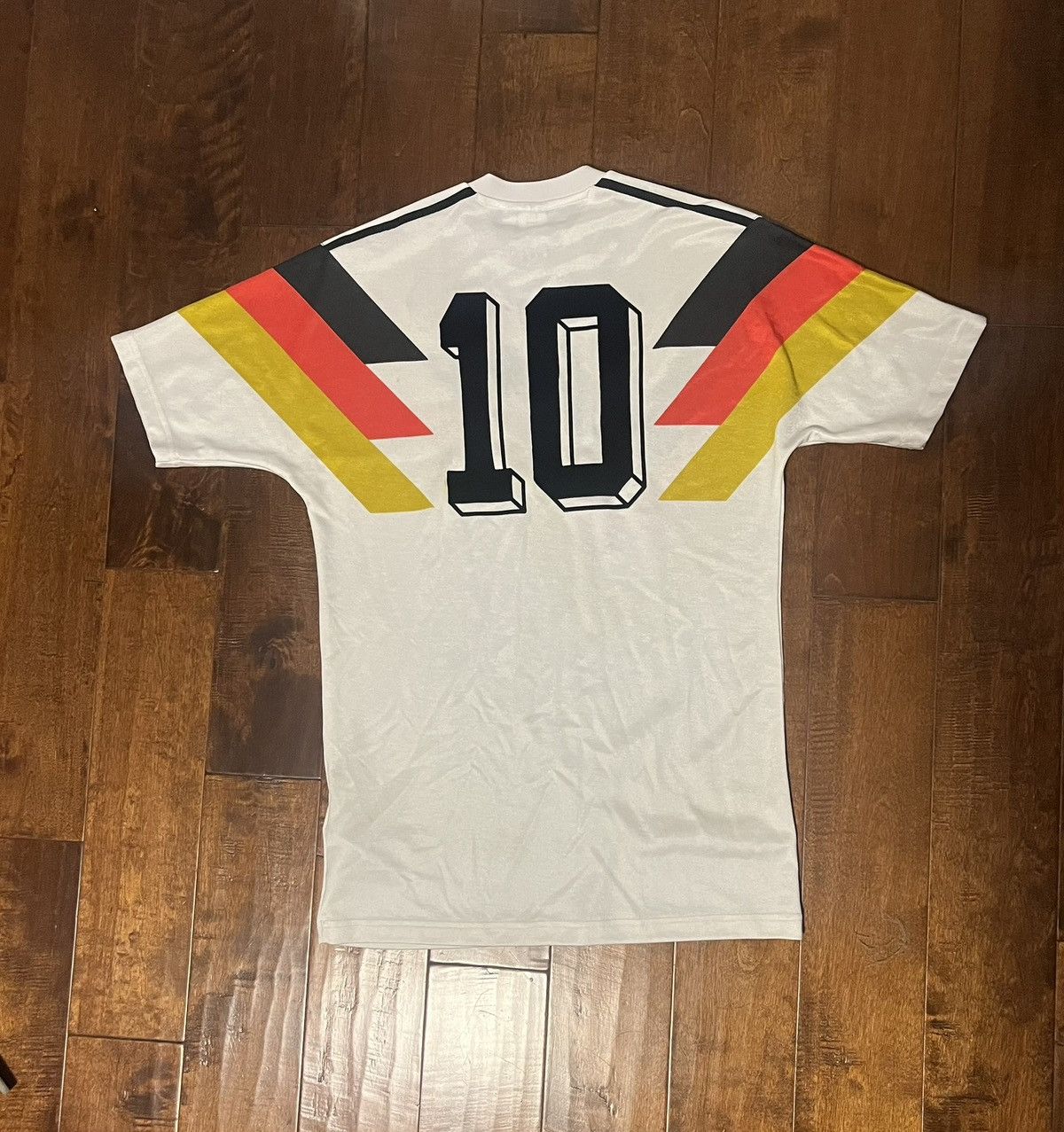 Adidas × Vintage Vintage Retro Adidas Originals Germany Soccer Jersey Size US S / EU 44-46 / 1 - 2 Thumbnail