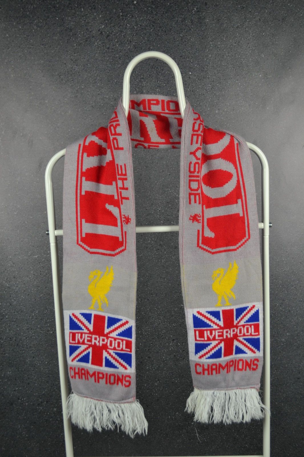 Vintage Vintage 90s Liverpool Football Scarf Soccer Retro Size ONE SIZE - 1 Thumbnail