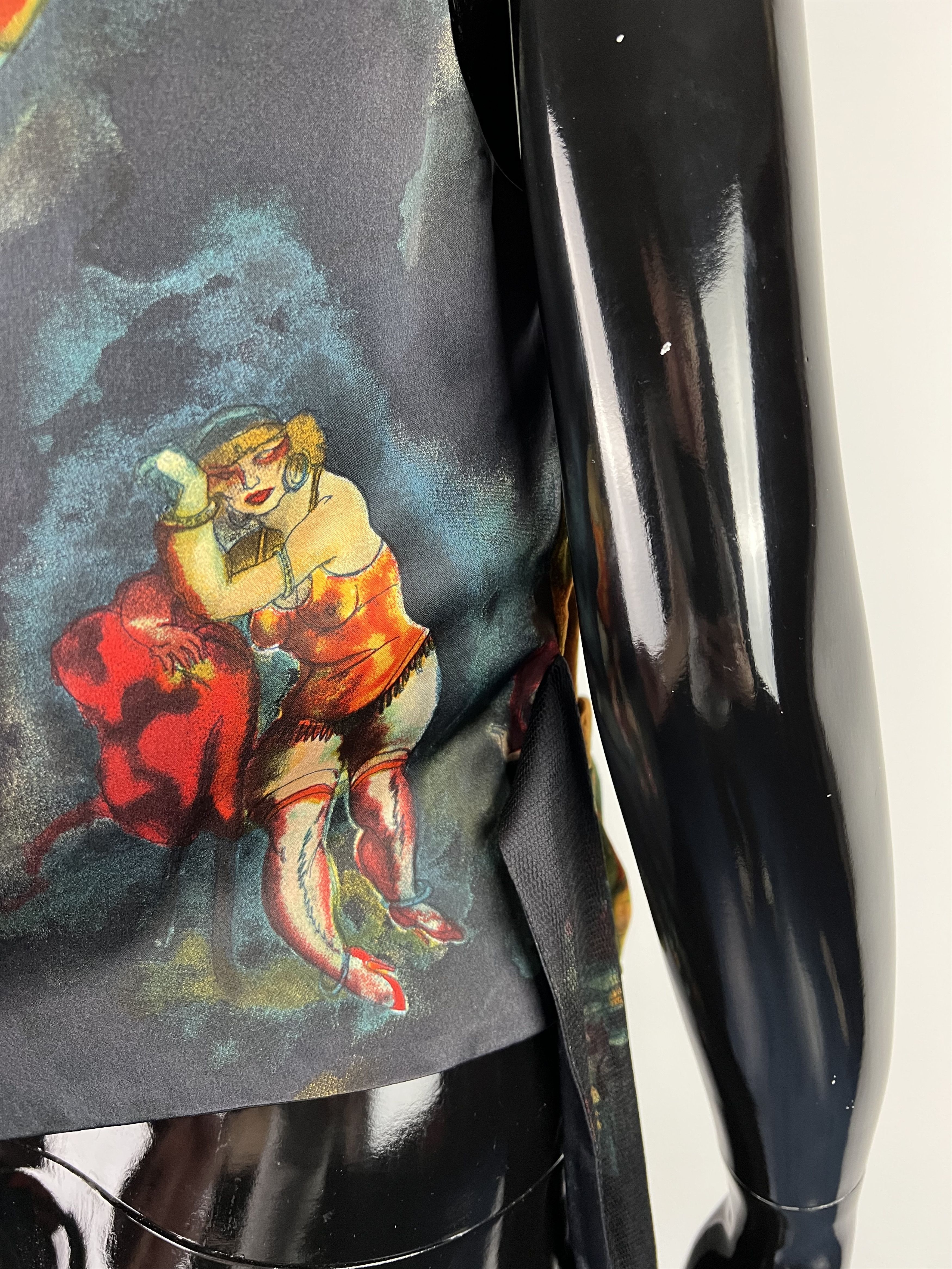 Jean Paul Gaultier Jean Paul Gaultier Vintage Silk Printed Vest US10 Size M / US 6-8 / IT 42-44 - 8 Thumbnail