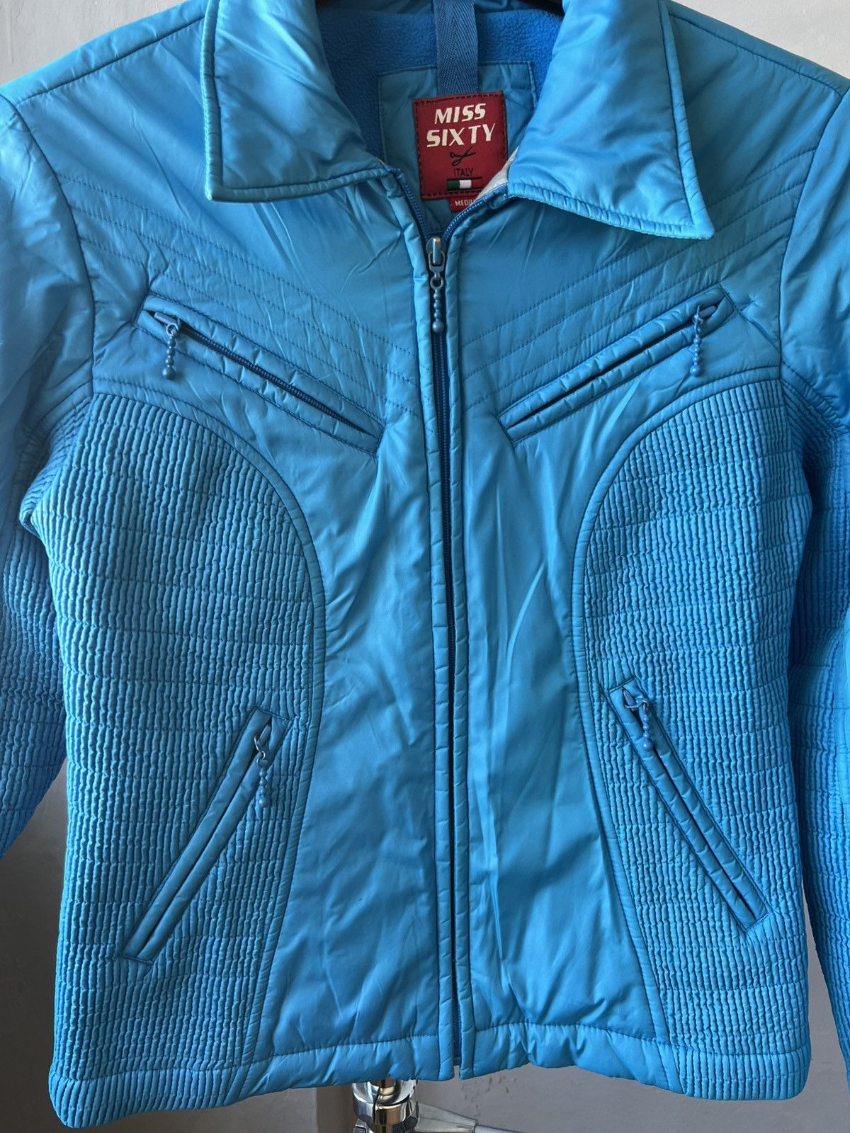 Miss Sixty 90’s Miss Sixty Italian avantgarde women jacket coat zip Size M / US 6-8 / IT 42-44 - 2 Thumbnail