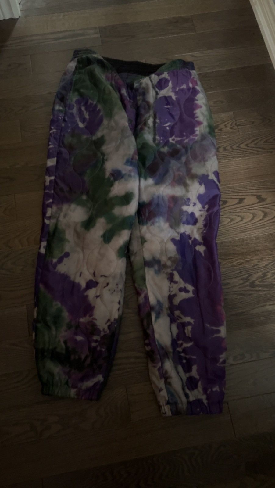 Stussy Tie-Dye Quilted Pants