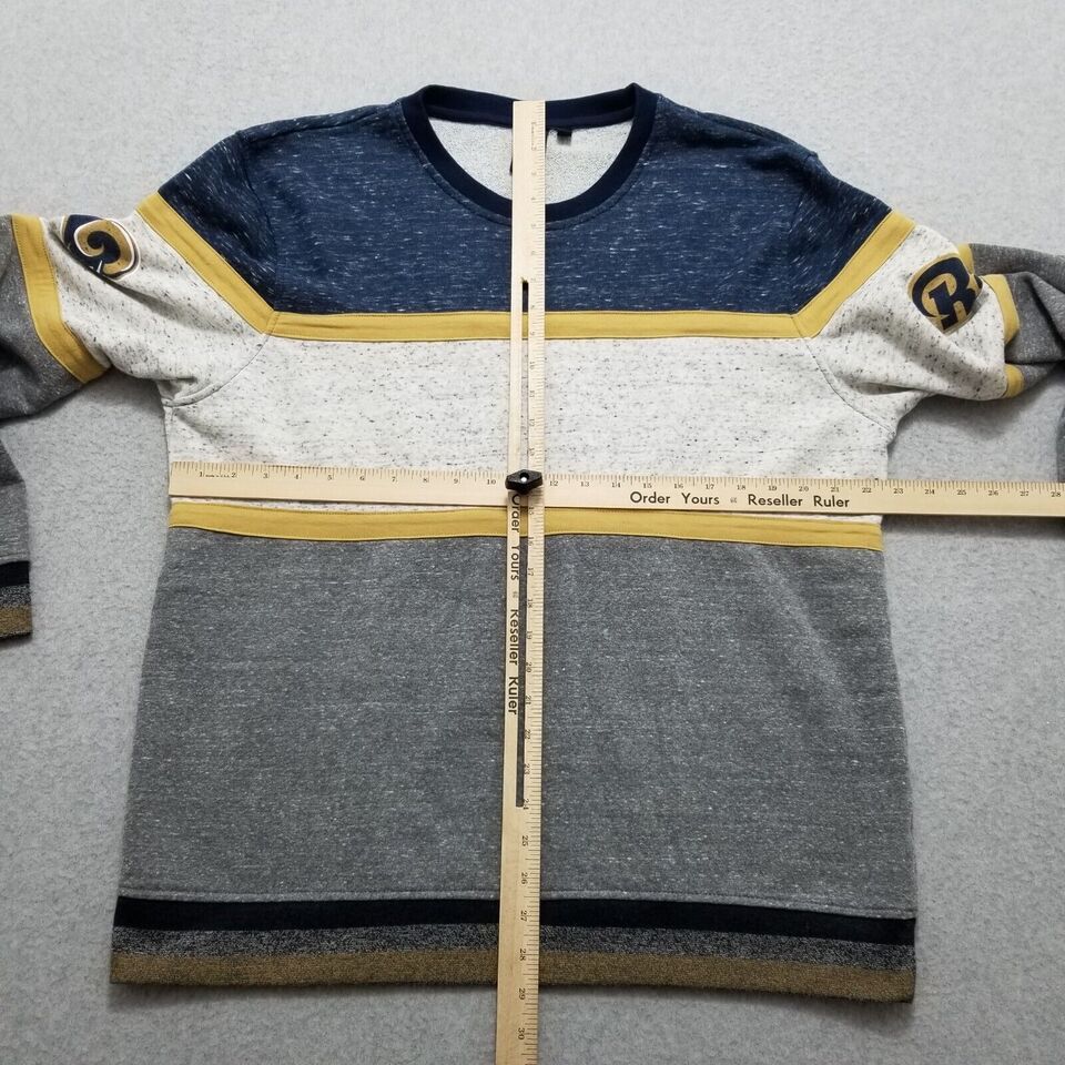 NFL Los Angeles Rams Sweatshirt Mens XL Long Sleeve Pullover NFL Size US XL / EU 56 / 4 - 9 Thumbnail