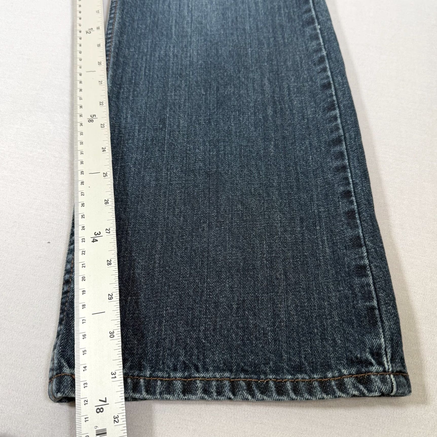 Levi's Levis 527 Jeans Mens 36x32 Blue Bootcut Denim 5-Pocket Regular Fit Cowboy Western Cargo Work Cotton Size US 36 / EU 52 - 4 Thumbnail