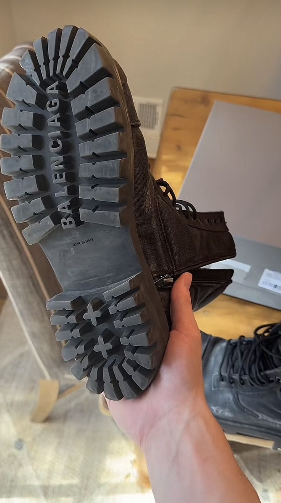 Balenciaga Balenciaga Canvas Strike Boots Size US 8 / EU 41 - 7 Thumbnail
