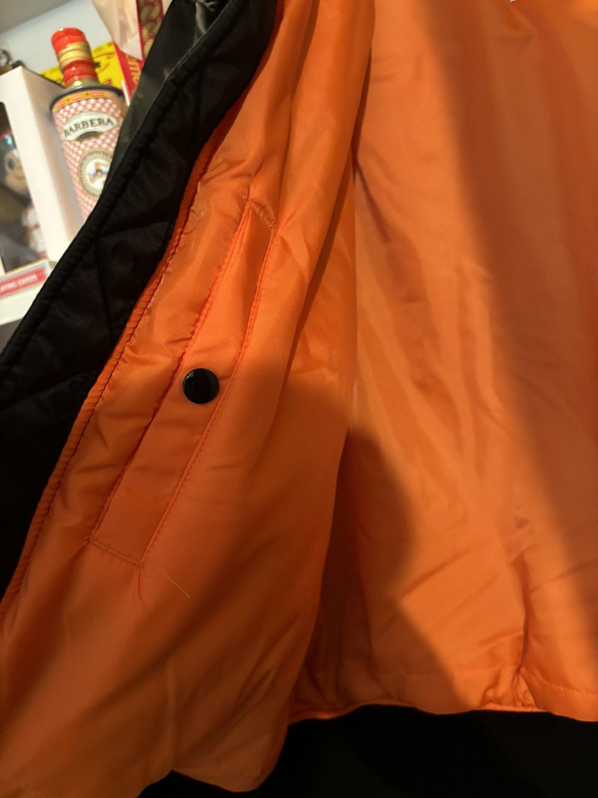 Supreme Supreme Hooded MA-1 jacket black FW21 - Large Size US L / EU 52-54 / 3 - 8 Thumbnail