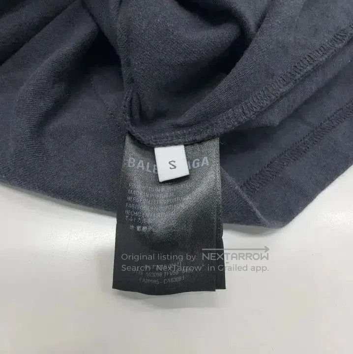 Balenciaga Balenciaga Logo Print Black Short Sleeve T. Size US S / EU 44-46 / 1 - 2 Thumbnail