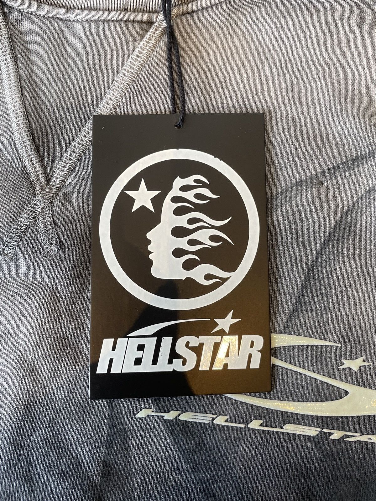 HELLSTAR HELLSTAR Burned Tribal Oversize Crewneck Size US XL / EU 56 / 4 - 8 Thumbnail