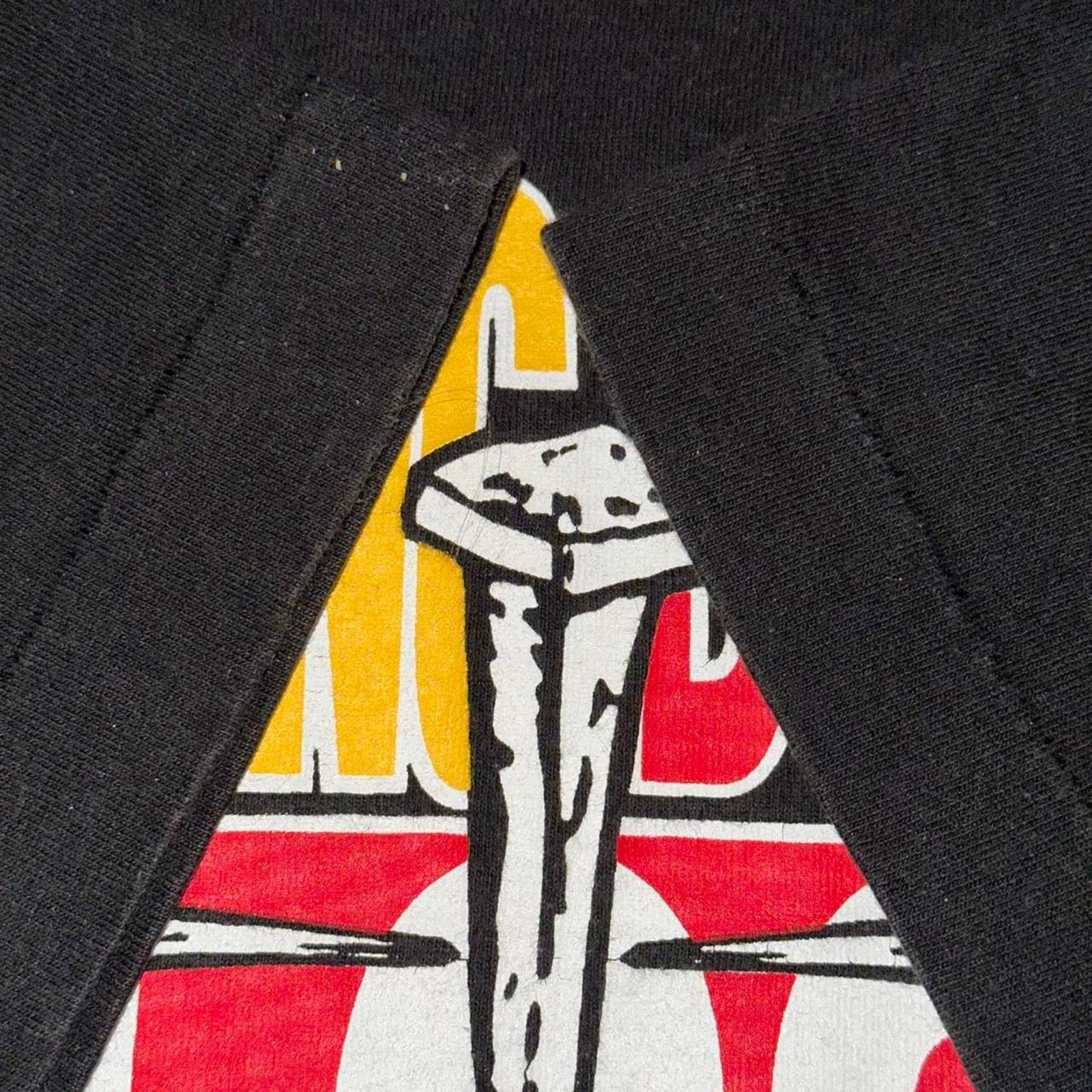 Vintage 90s SS Jesus Tee Nothing But The Blood Vision Wear 2XL 24x32 Size US XXL / EU 58 / 5 - 6 Thumbnail