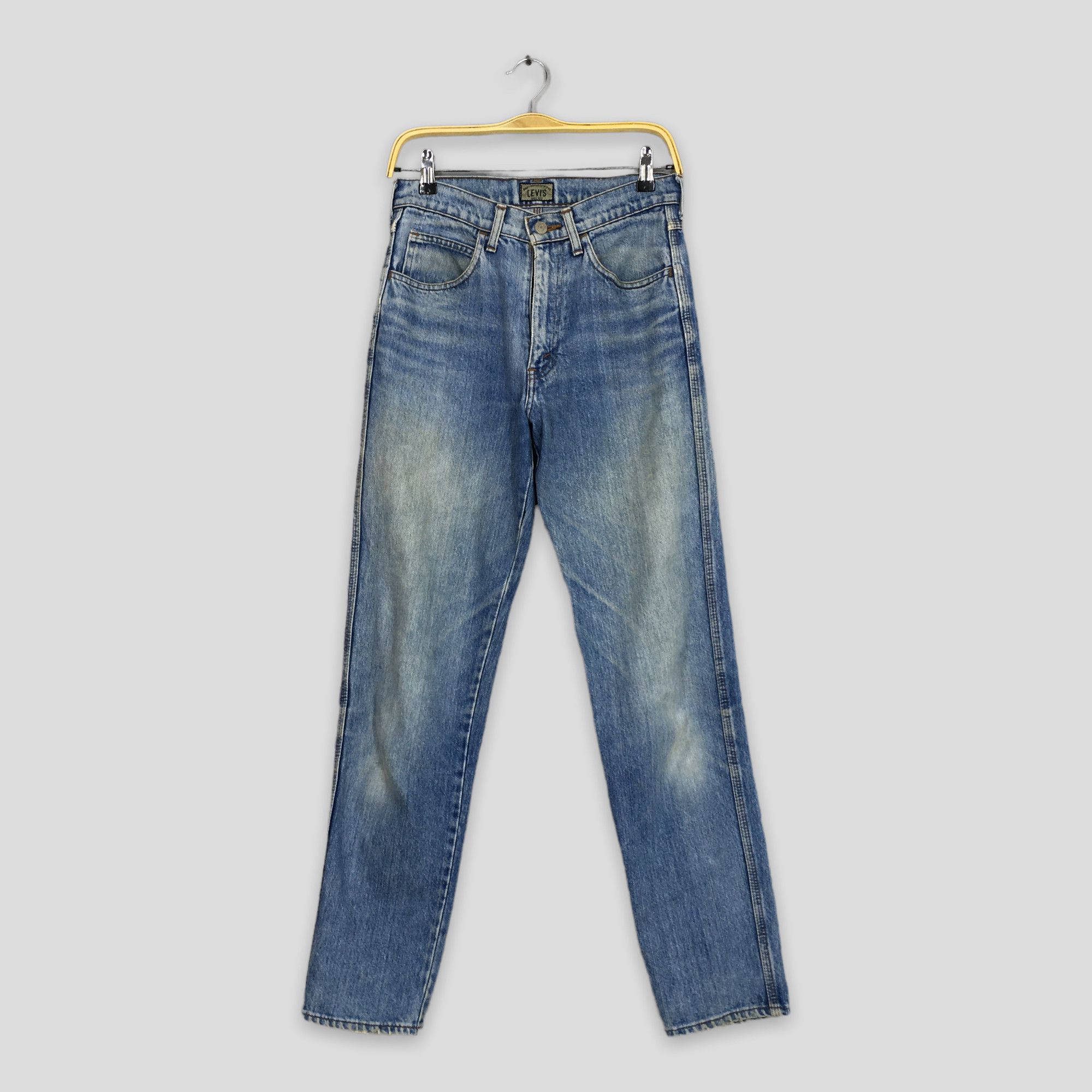 image of Size 28X31 Vintage Levi's 636 Faded Blue Women's Jeans