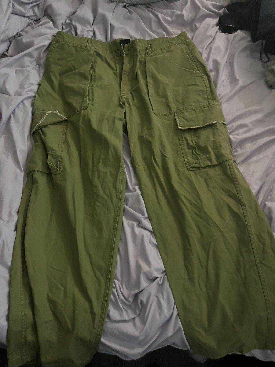 Jordan Brand Green Jordan Cargos Size 42" / US 20 - 2 Thumbnail