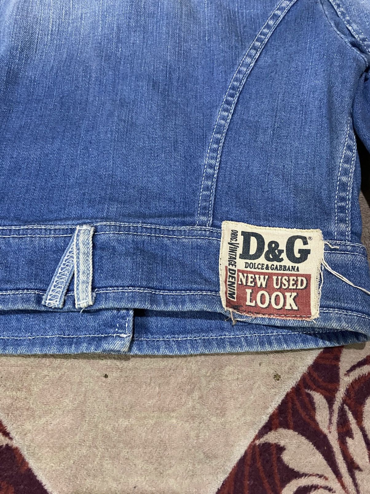 Dolce & Gabbana Dolce & Gabbana Denim Jacket Size S / US 4 / IT 40 - 14 Thumbnail