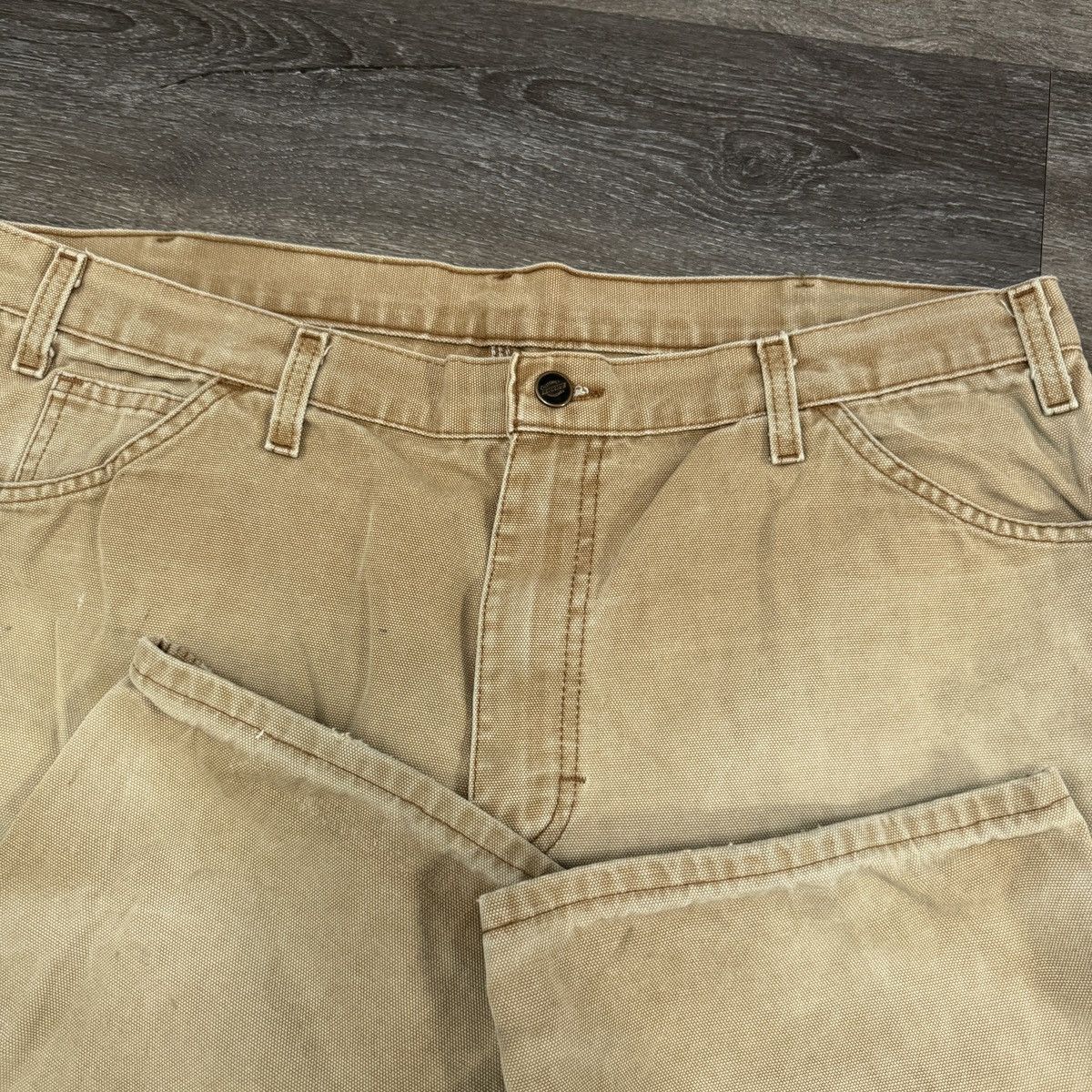 Dickies × StraightFaded × Vintage Vintage 90s sunfaded dickies carpenter baggy pants Size US 38 / EU 54 - 6 Thumbnail