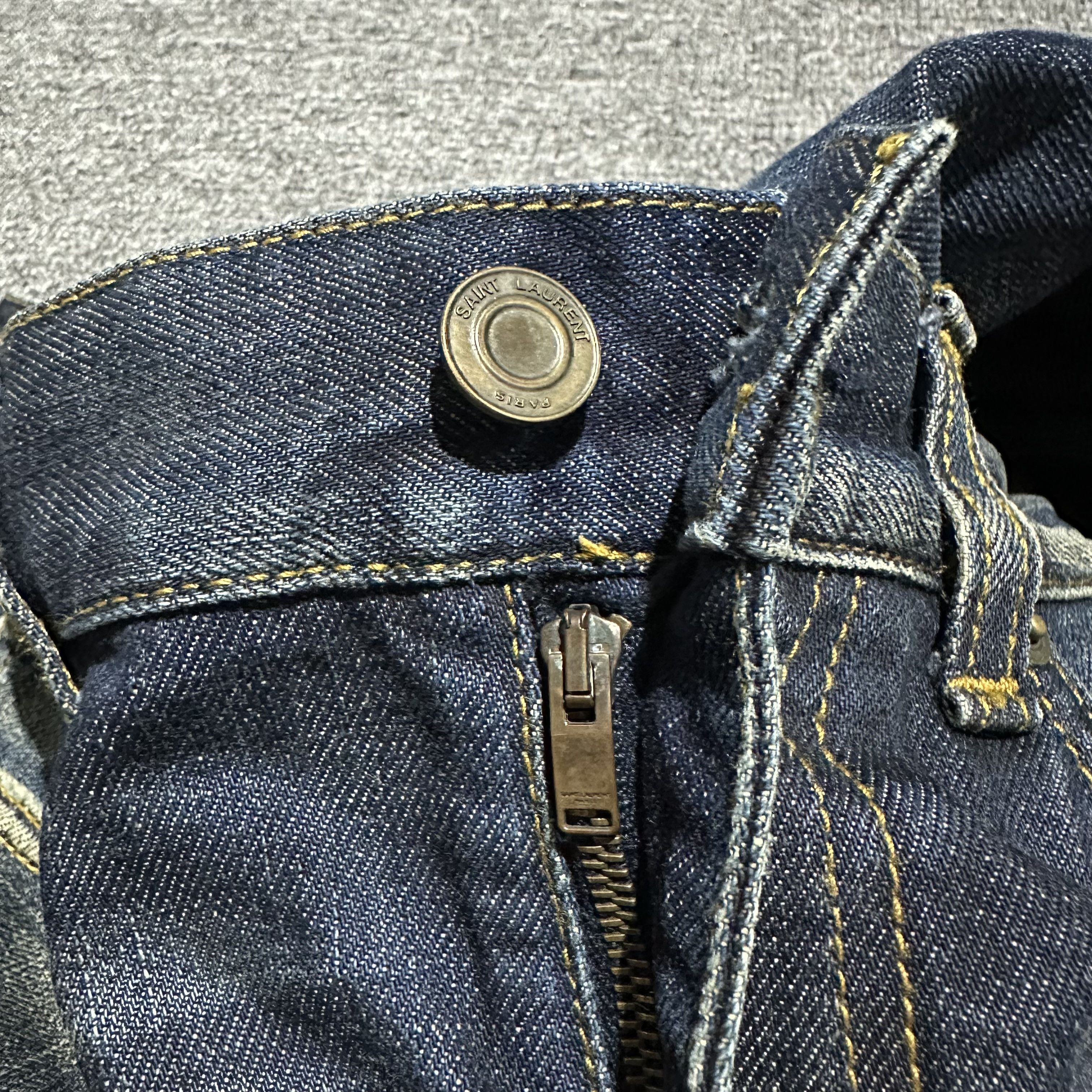 Saint Laurent Paris Saint Laurent Denim Pants Size US 28 / EU 44 - 9 Thumbnail