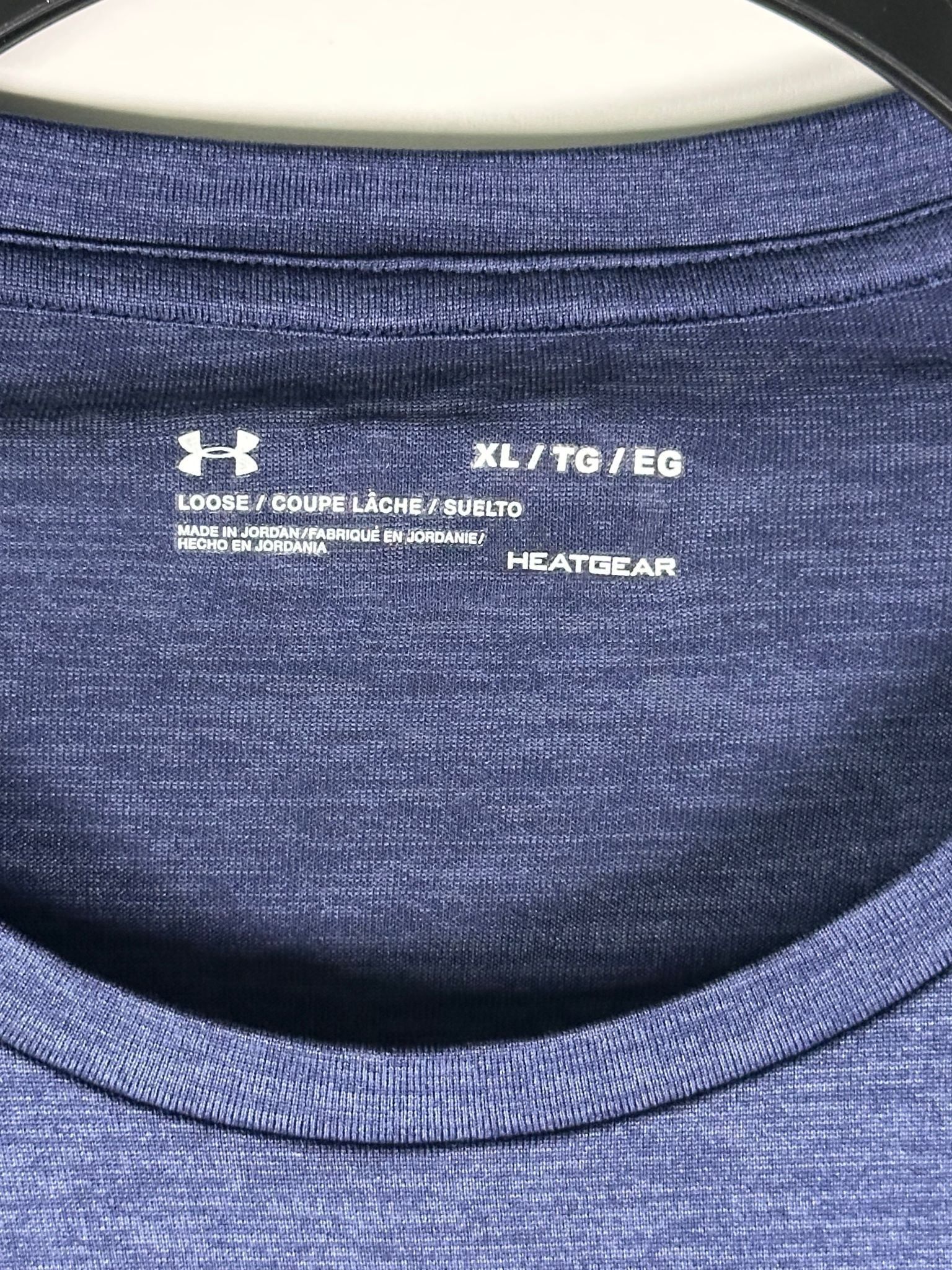 Under Armour Under Armour Shirt Mens XL HeatGear Long Sleeve Loose Blue Size US XL / EU 56 / 4 - 3 Thumbnail
