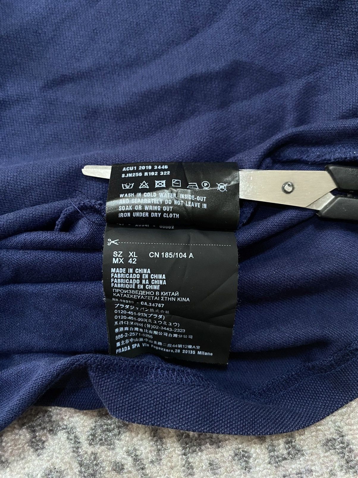 Prada Prada Poloshirt Size US XL / EU 56 / 4 - 5 Thumbnail