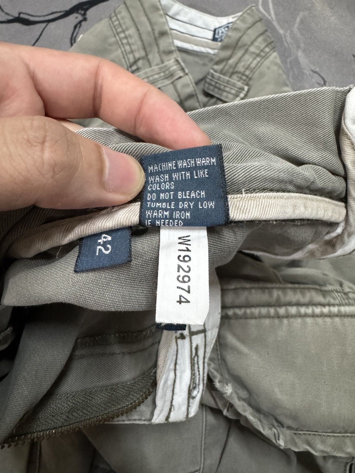 Polo Ralph Lauren Vintage Trashed Sun Faded Polo Ralph Lauren Short Pants Size US 42 / EU 58 - 8 Thumbnail