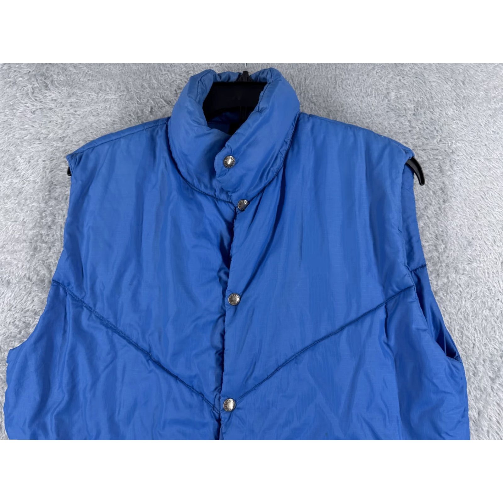 The North Face VINTAGE The North Face Vest Mens XL Blue 100% Polyester Pockets Read Size US XL / EU 56 / 4 - 4 Thumbnail