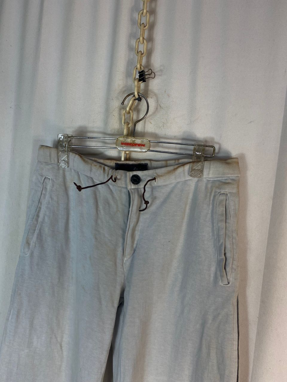 Attachment × Designer × Japanese Brand Unisex🔥 vintage attachment distressed baggy pants Size US 31 - 5 Thumbnail