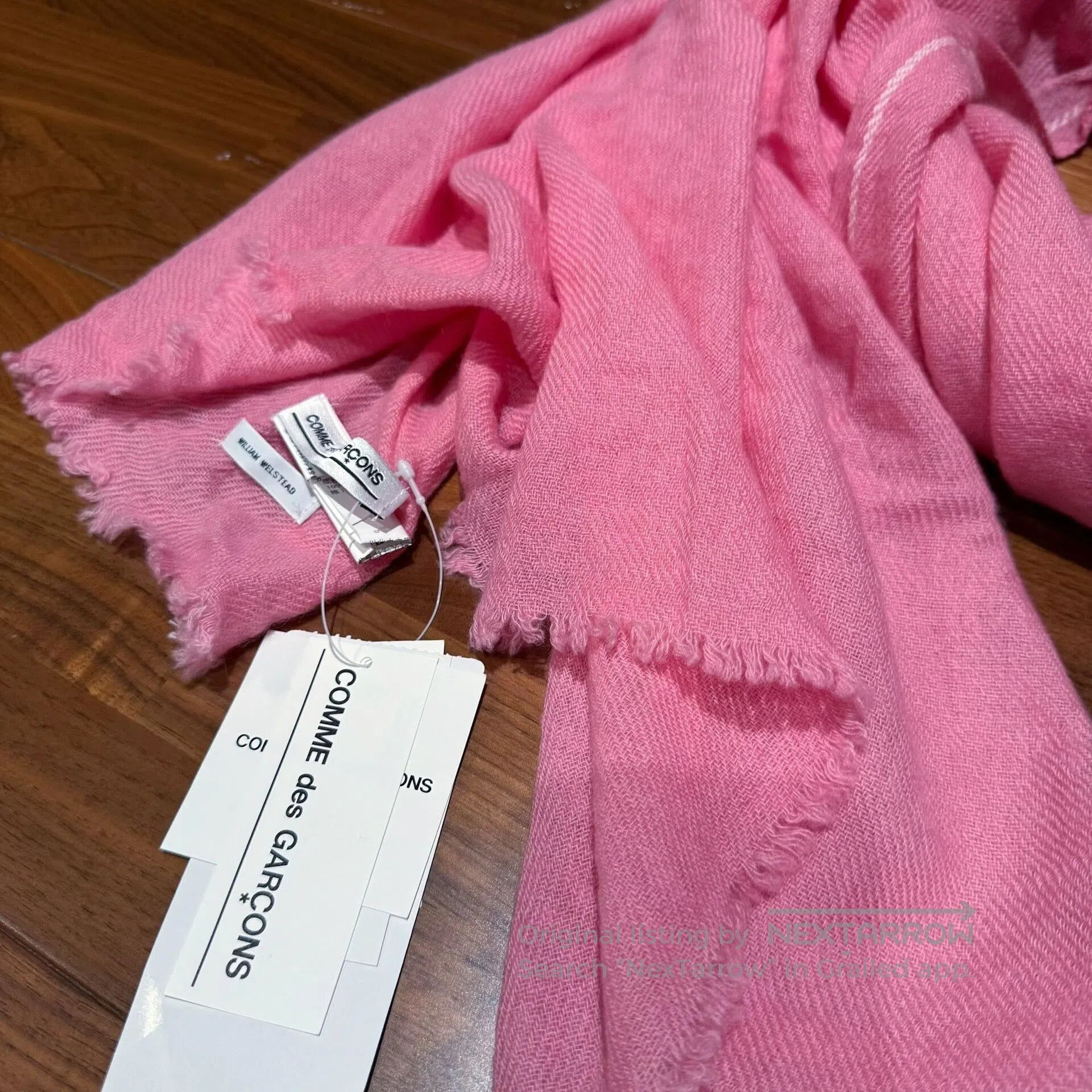 CDG by Comme des Garcons Comme des Garçons Cashmere Scarf. Size ONE SIZE - 4 Thumbnail