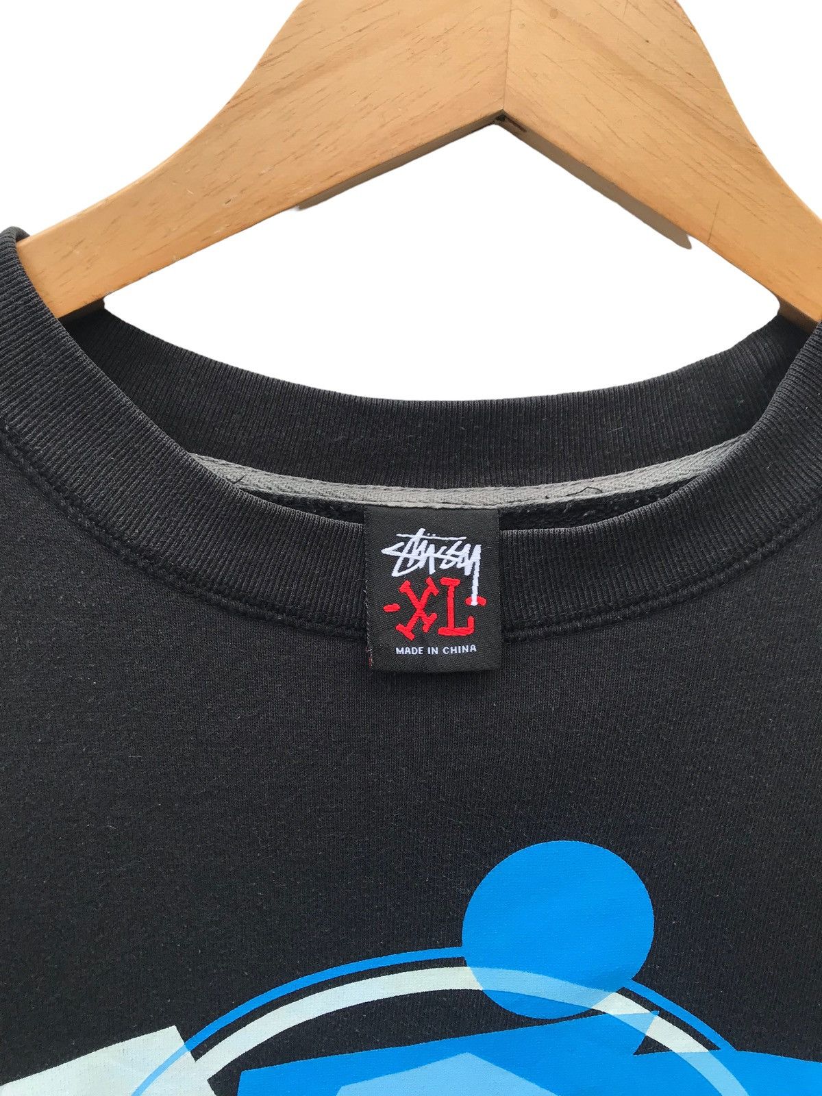 Stussy Stussy Graphic Big Logo Streetwear Sweatshirt Size US M / EU 48-50 / 2 - 2 Thumbnail