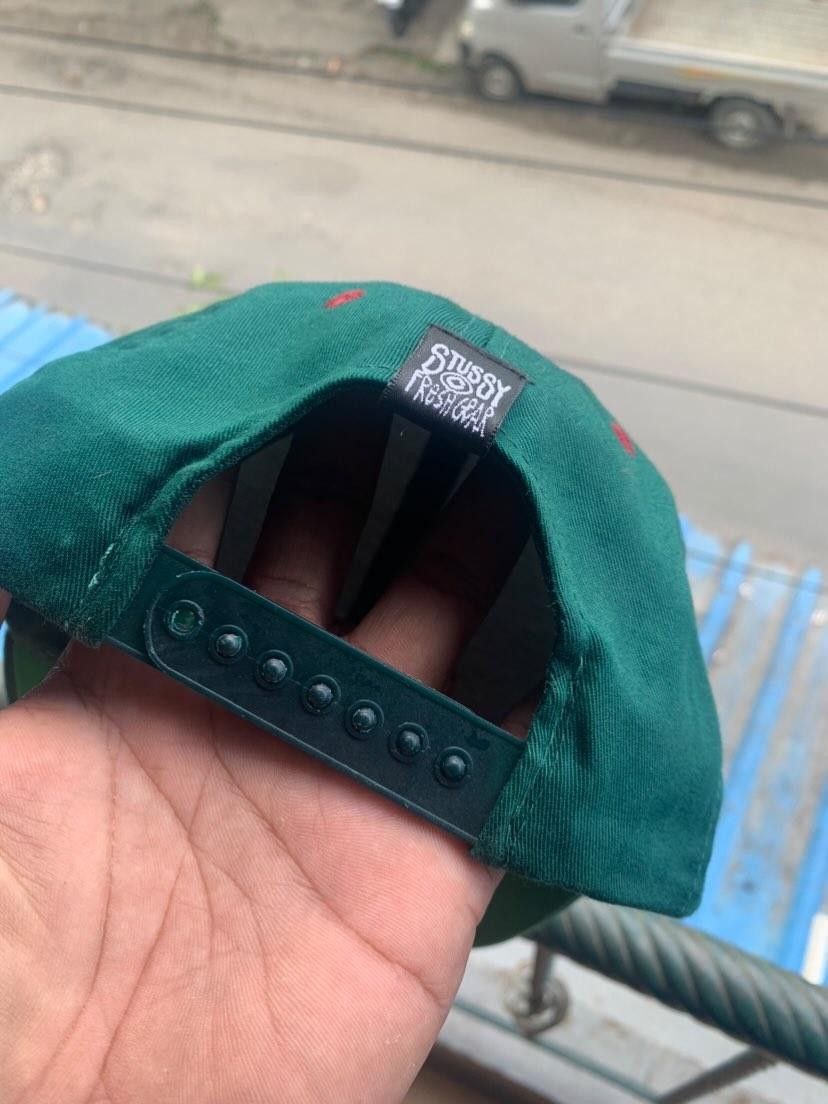 Stussy × Vintage Stussy 90s cap Ragamuffin Stussy Gear ( very rare item ) Size ONE SIZE - 5 Thumbnail