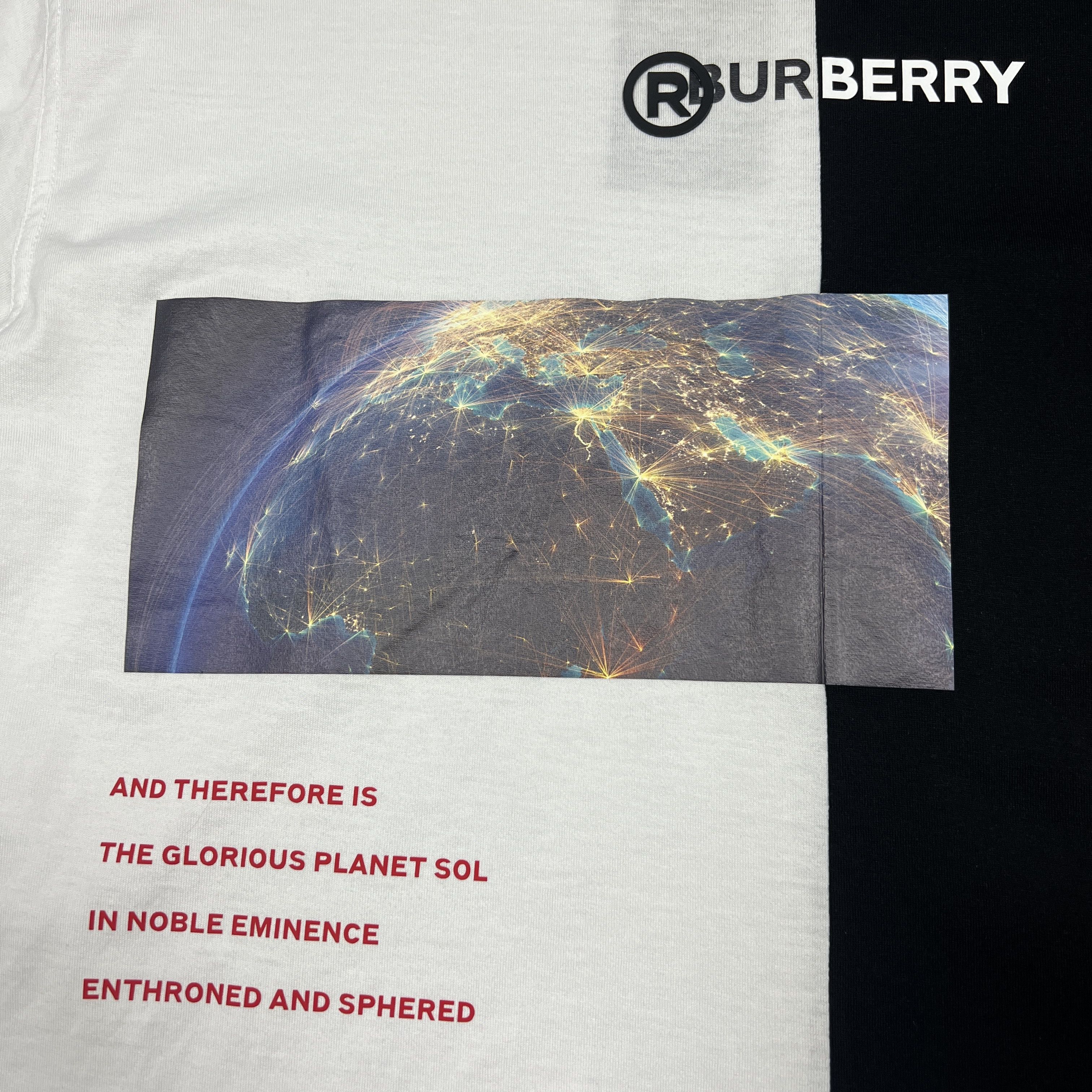 Burberry Burberry Oversized Montage Print Cut Out Long Sleeve T-Shirt Size US XS / EU 42 / 0 - 3 Thumbnail