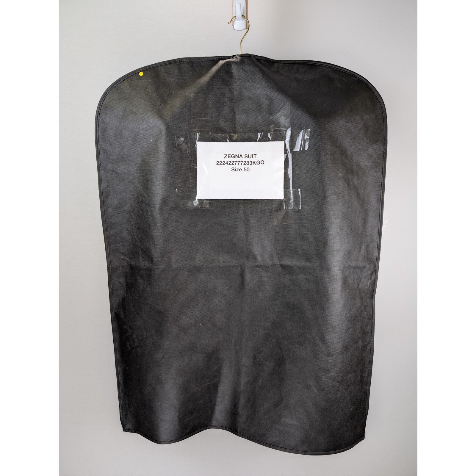 Ermenegildo Zegna o1rshd1 Mens Suit - Blazer and Casual Pants in Black Size US M / EU 48-50 / 2 - 24 Thumbnail
